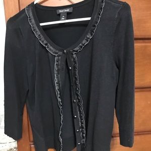 Sweater with 3/4” sleeves